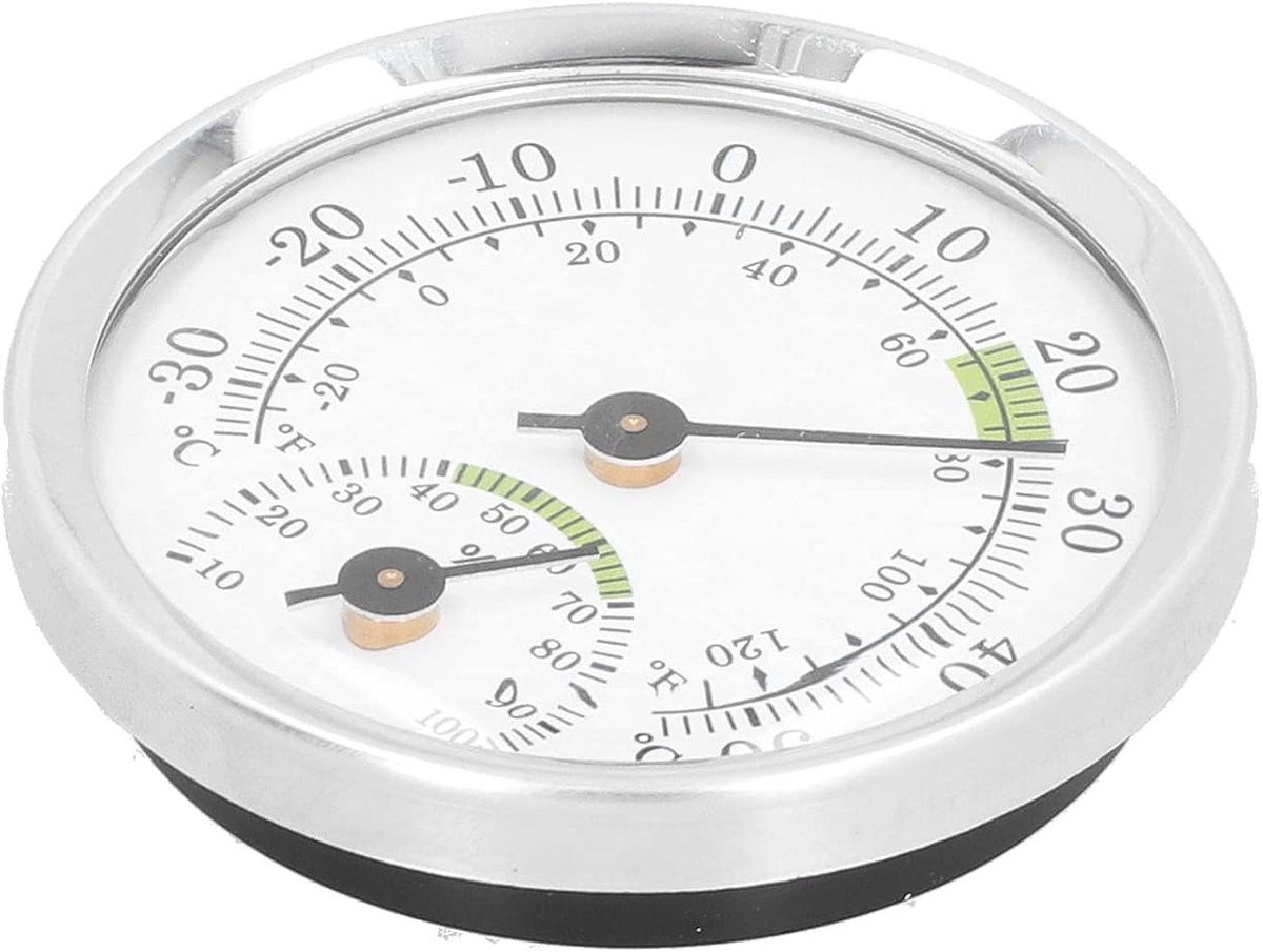 Dial Thermometer-Hygrometer Mini -30~50℃ - For Refrigerator & Cigar Box — image 5