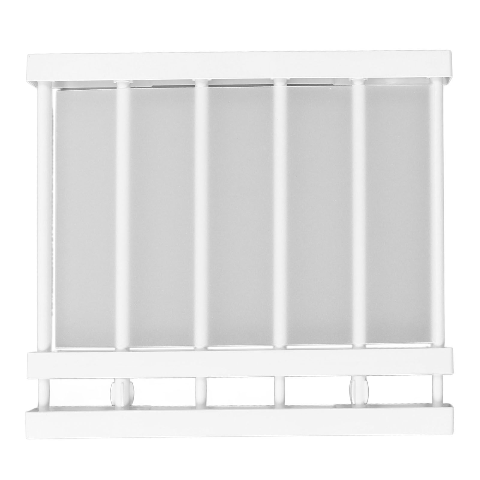 Tension Rod Shelf Adjustable Length Space Saving Nail Free Expandable Closet Shelf for Cabinet Wardrobe 16.5in Width 30‑40cm / 11.8‑15.7in Length — image 6