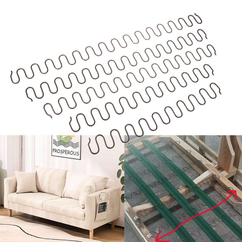 Replacement Sofa Chair Springs Spring with Clips 65cm — image 2