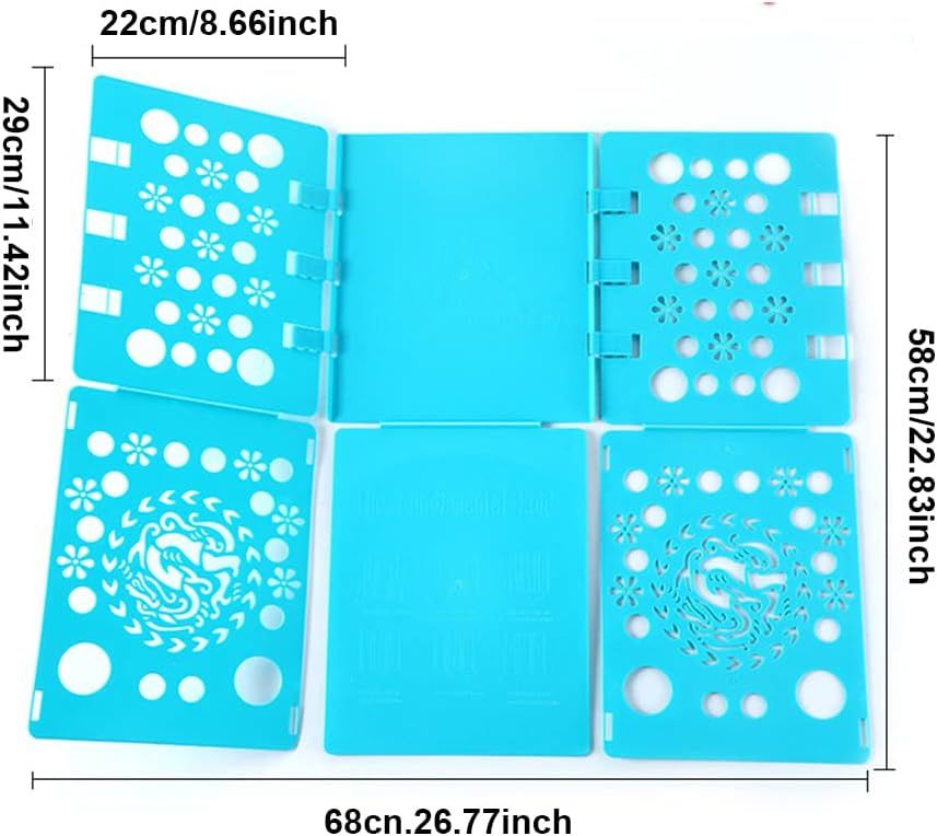 Foldable Clothes Shelf PP Material, 29 x 22 x 5 cm โ image 2
