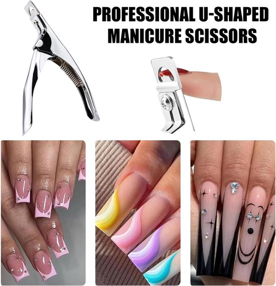 False Nail Clipper - Professional Nail Clipper - Gel Nails - Nail Clipper - Trimmer - Manicure Knife - Artificial Nail Clipper - Professional Nail Clipper for โ image 5