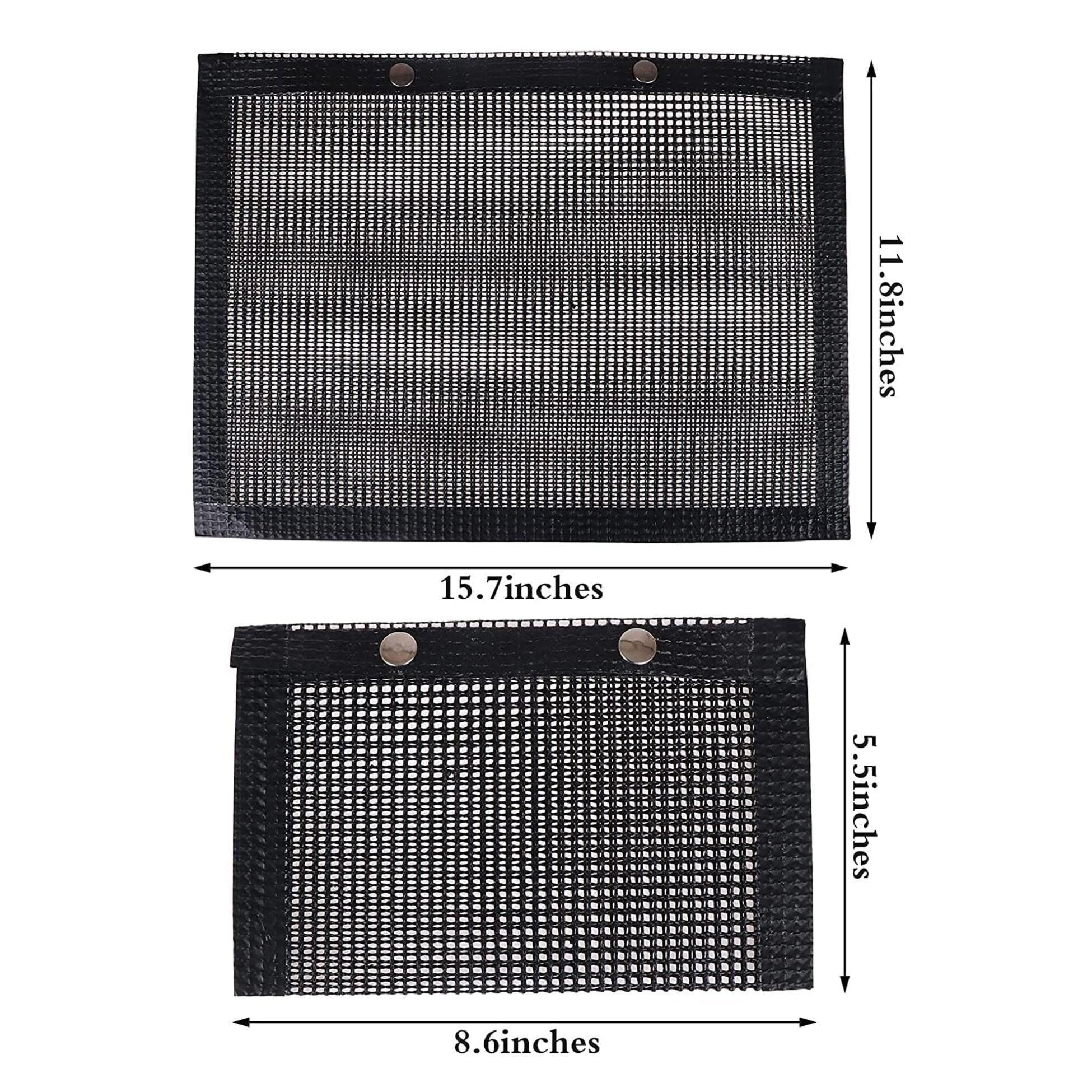 24 × 14CM BBQ Grilling Mesh Reusable Bag Outdoor Camping Barbecue Grill Mats Cooking Pads - Copper — image 4