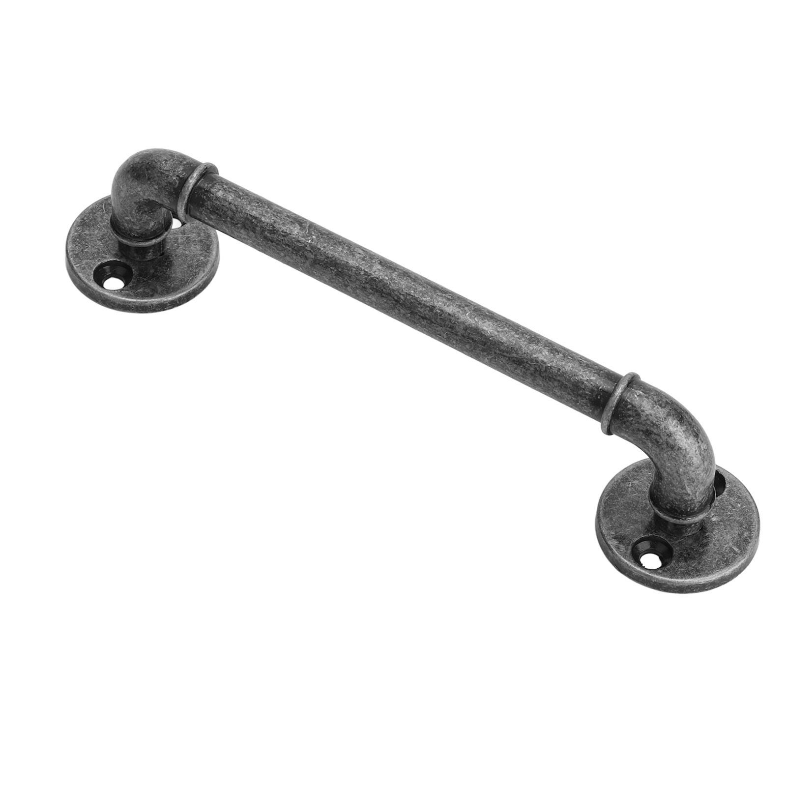 Gate Pull Handle Zinc Alloy Retro Round Base Furniture Hardware for Door Drawer Cabinet Wardrobe Closet Retro Silver โ image 5