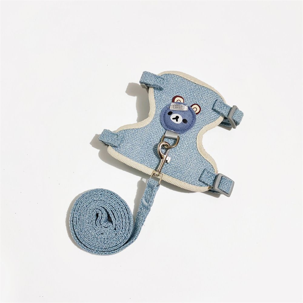 Adjustable Bear Chest Harness for Small Dogs and Cats Yellow bear M code recommended 3.00 kg-6.50 kg โ image 3