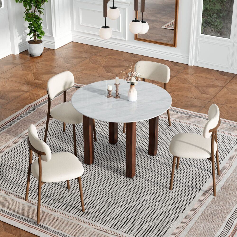 Willowmarble Round Dining Table — image 3