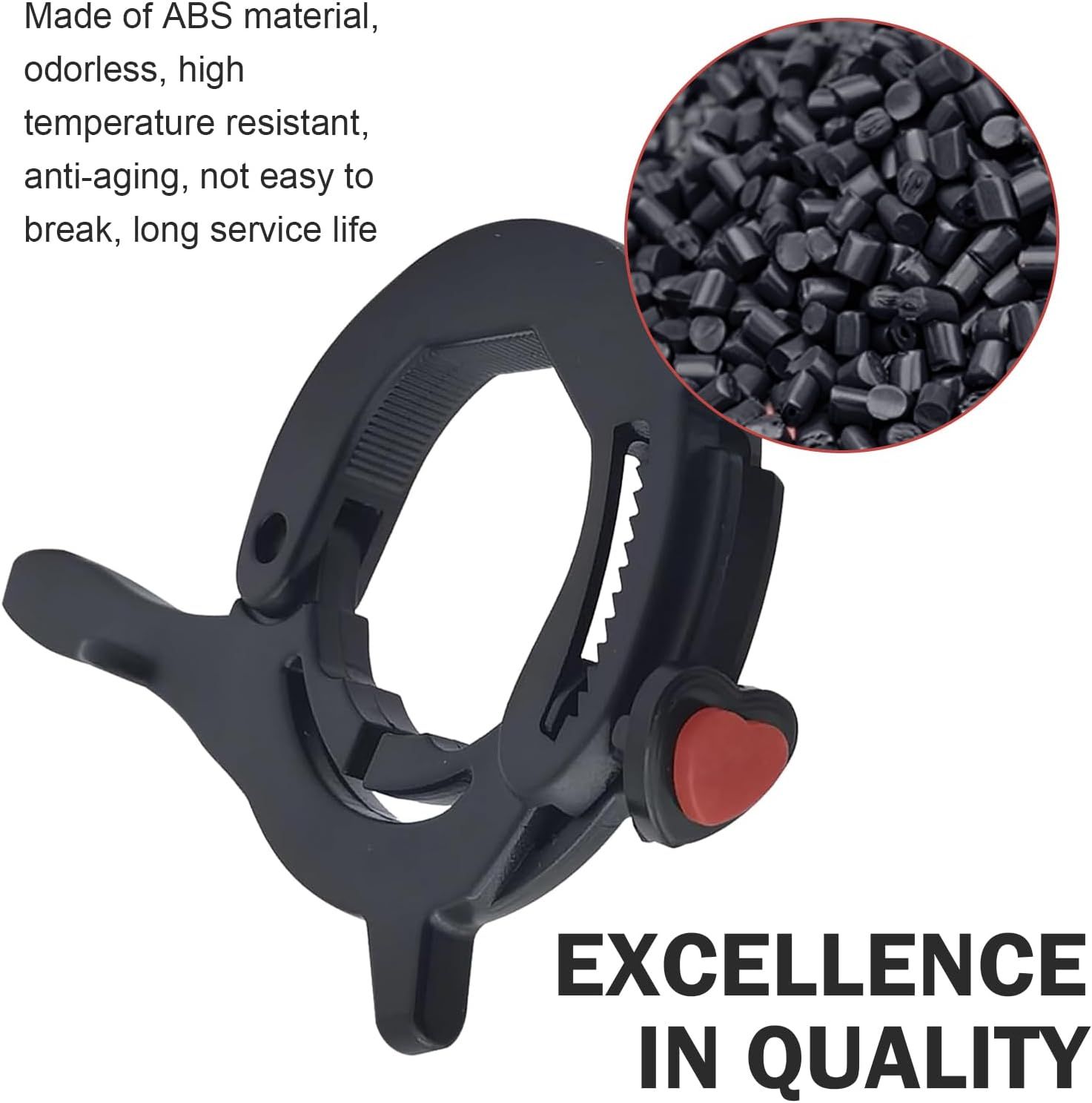 Motorcycle Cruise Control Assist, Handlebar Booster Clamp with Quick Release Throttle Button, Anti-skid Rustproof Throttle Lock, Universal Saver โ image 4