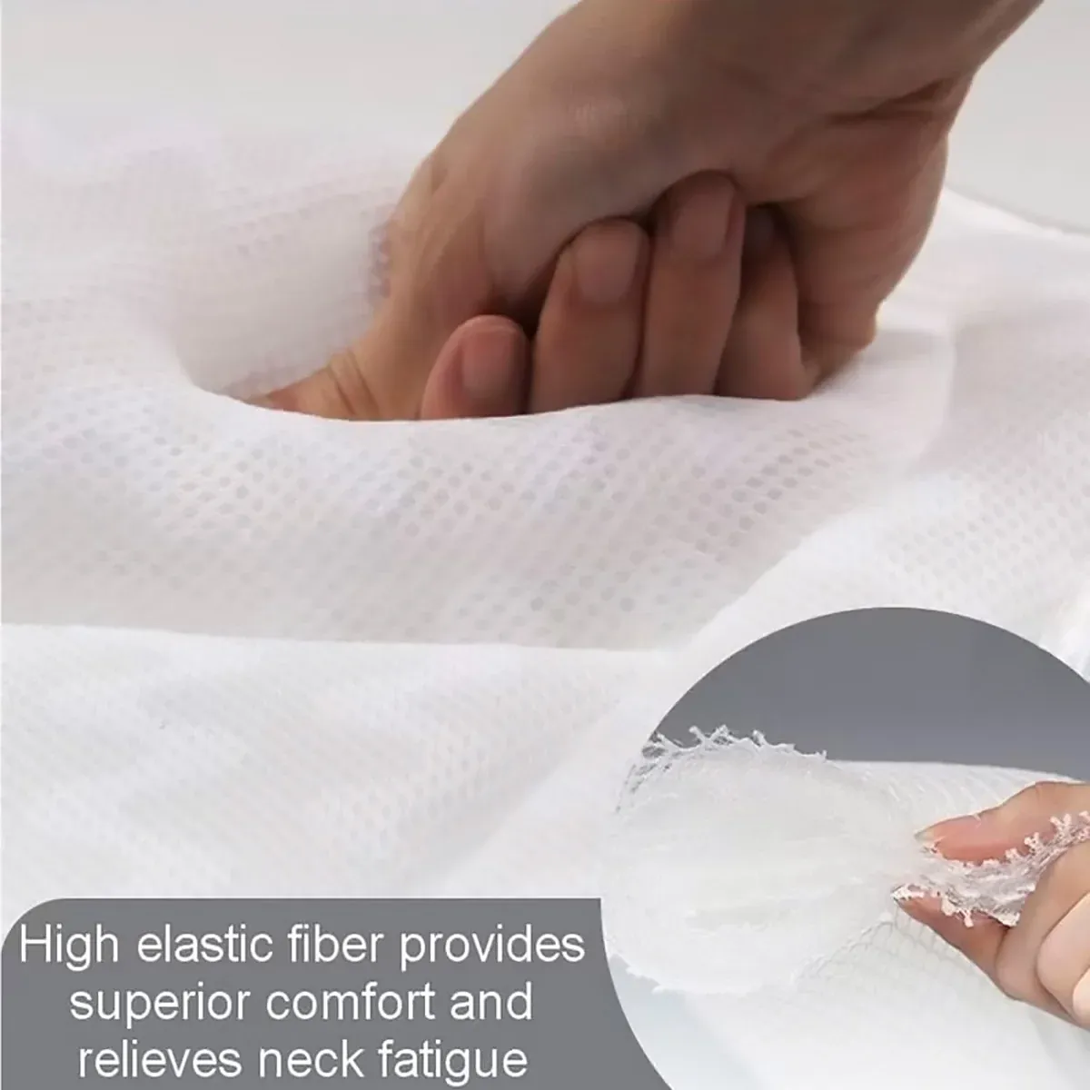 3D Breathable Mesh Bathtub Pillow Non Slip For Bathroom Spa Neck Back Support — image 5
