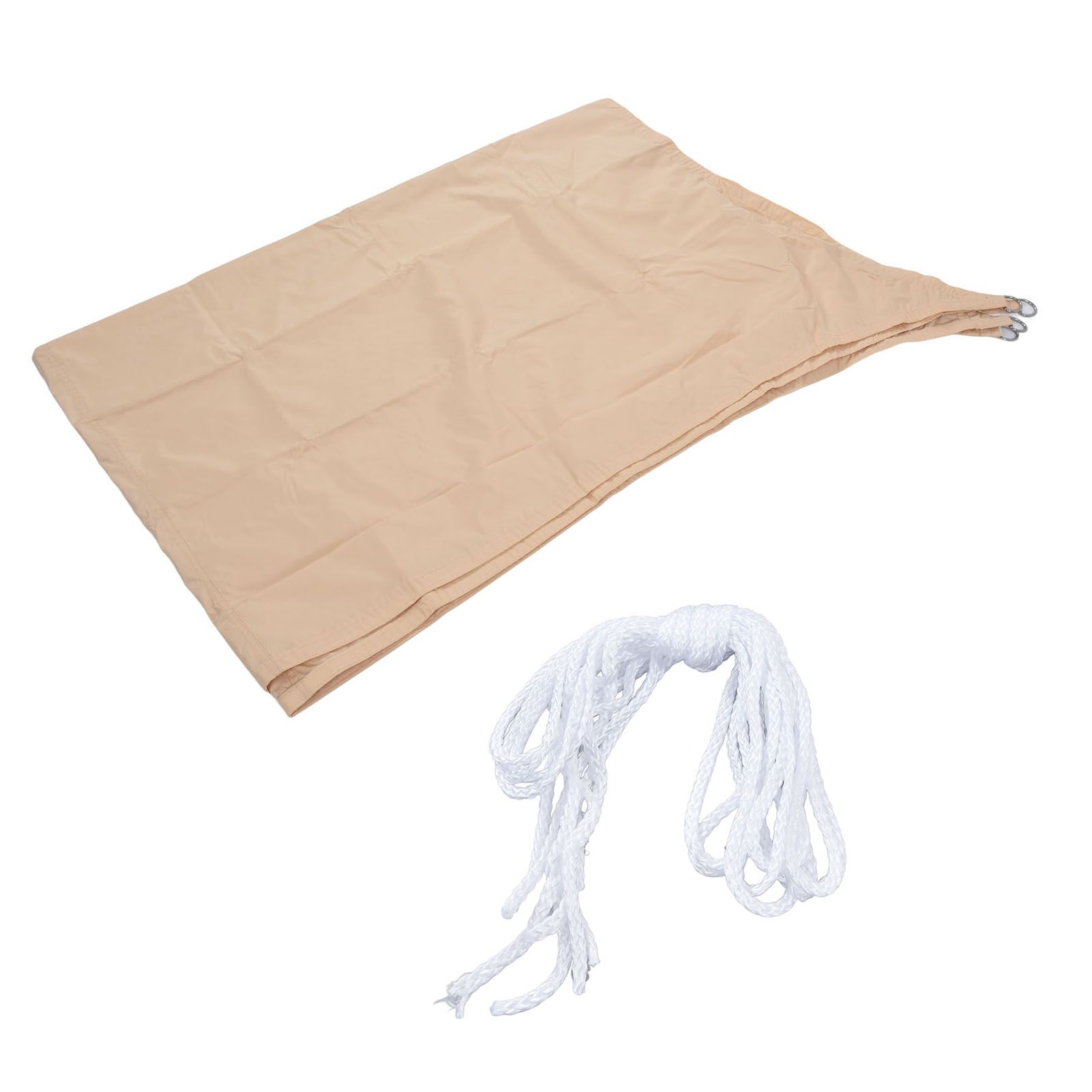 Sun Shade 2x3m Quadrangle Beige Wear Resistant Durable Polyester Waterproof Widely Used Portable Lightweight Shade Sail — image 2
