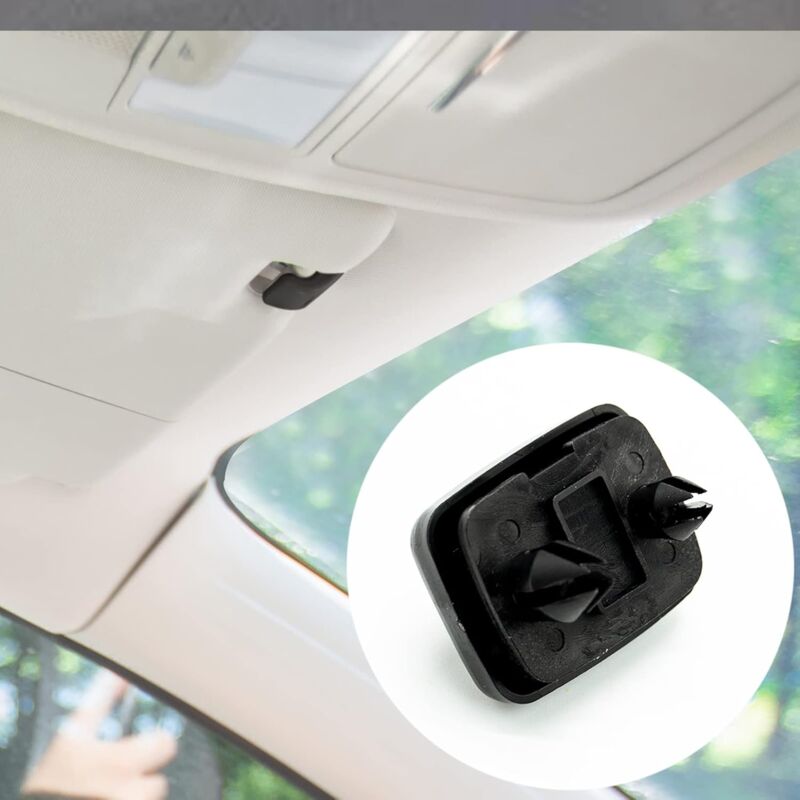 1 pcs Auto Sun Visor Clip Auto Sun Visor Hook Holder Hook For Audi A1 A3 A4 A5 Q3 Q5 (8E0 857 562) A7 B6 — image 2