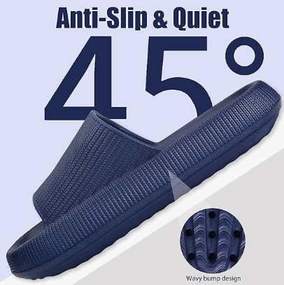 Cloud Slippers for Women and Men, Pillow House Slippers Shower Shoes Indoor Slides Bathroom Sandals, Ultimate Comfort, Lightweight, Thick Sole, Non-Slip, Easy โ image 6
