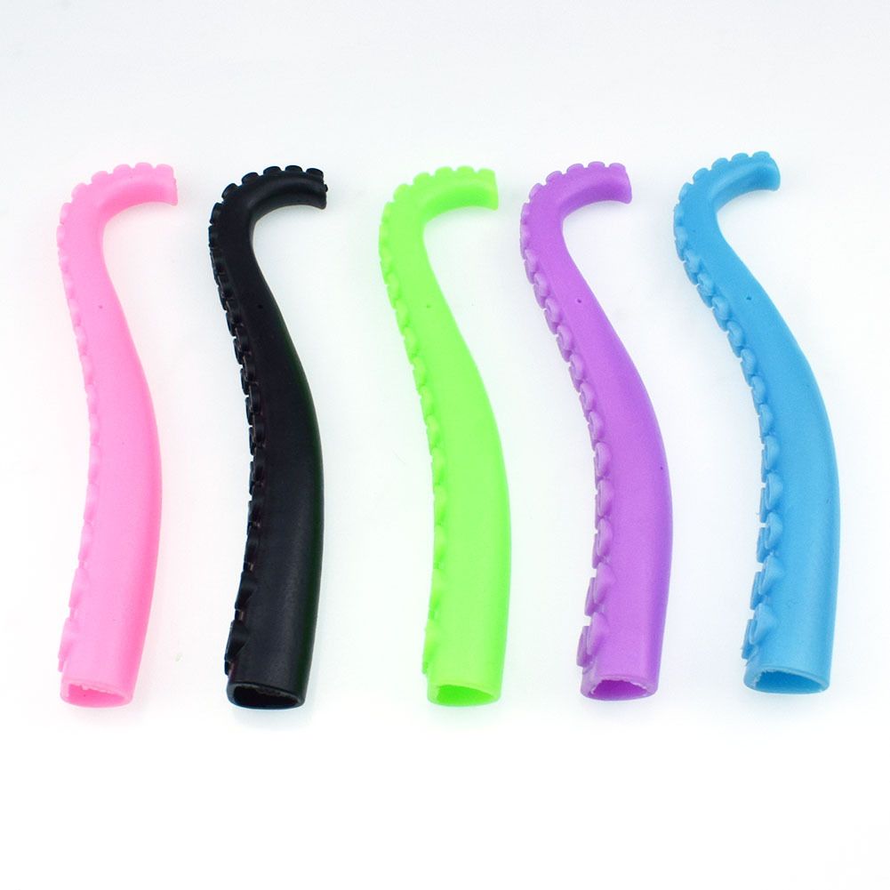 5 Silicone Finger Tentacle Puppets Green Glow-in-The-Dark Finger Tentacle Puppets Each Tentacle Measures Approx 6" Long โ image 2