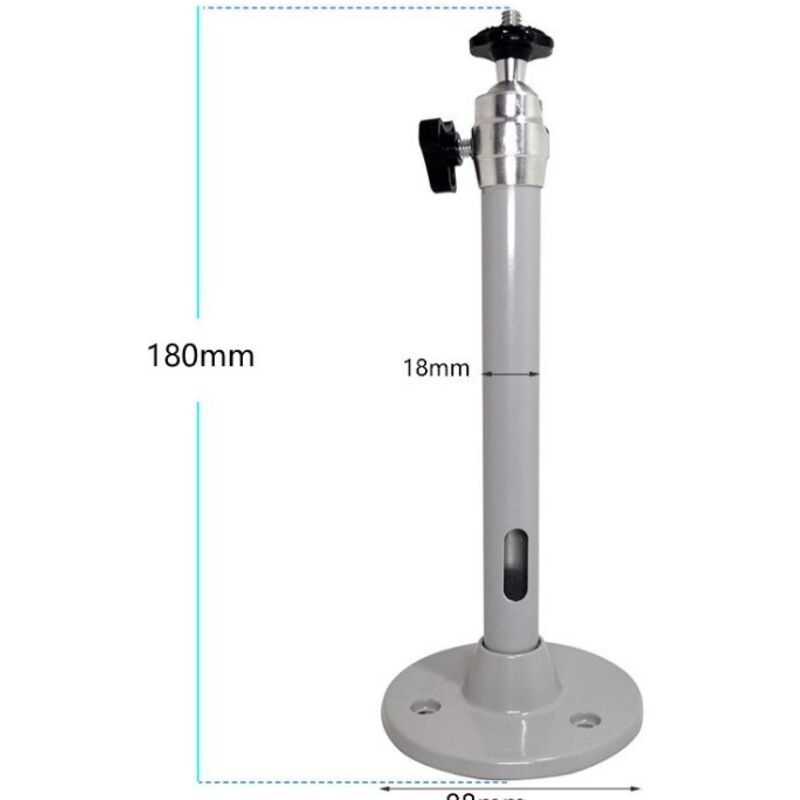 Holder of Plafond Videoprojecteur Mounted Aluminum Mounted Au Plafond Rotation a 90 Degree 360 Wall — image 2