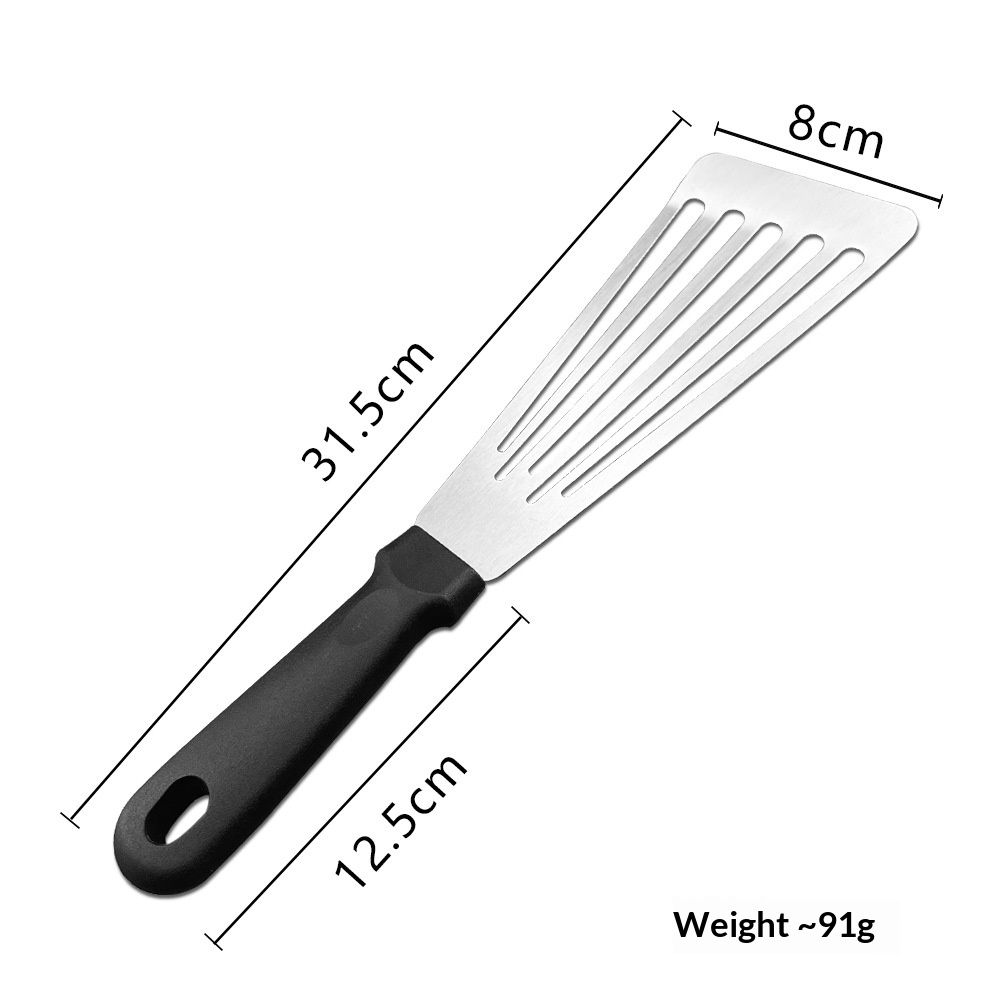 Fish Spatula,Stainless Steel Fish Turner,Flexible Metal Spatula for Flipping Fish,Eggs,Crepes, Steaks,Burgers and Baking,Rust-Proof & Corrosion-Resistant โ image 5