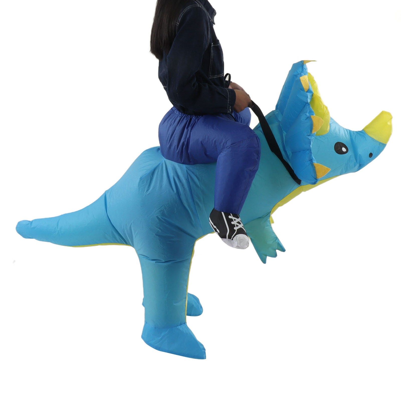 Inflatable Dinosaur Costume Halloween Cosplay Costume Party Riding Triangle Dinosaur Inflatable Doll Suit Adults 160โ190cm โ image 4