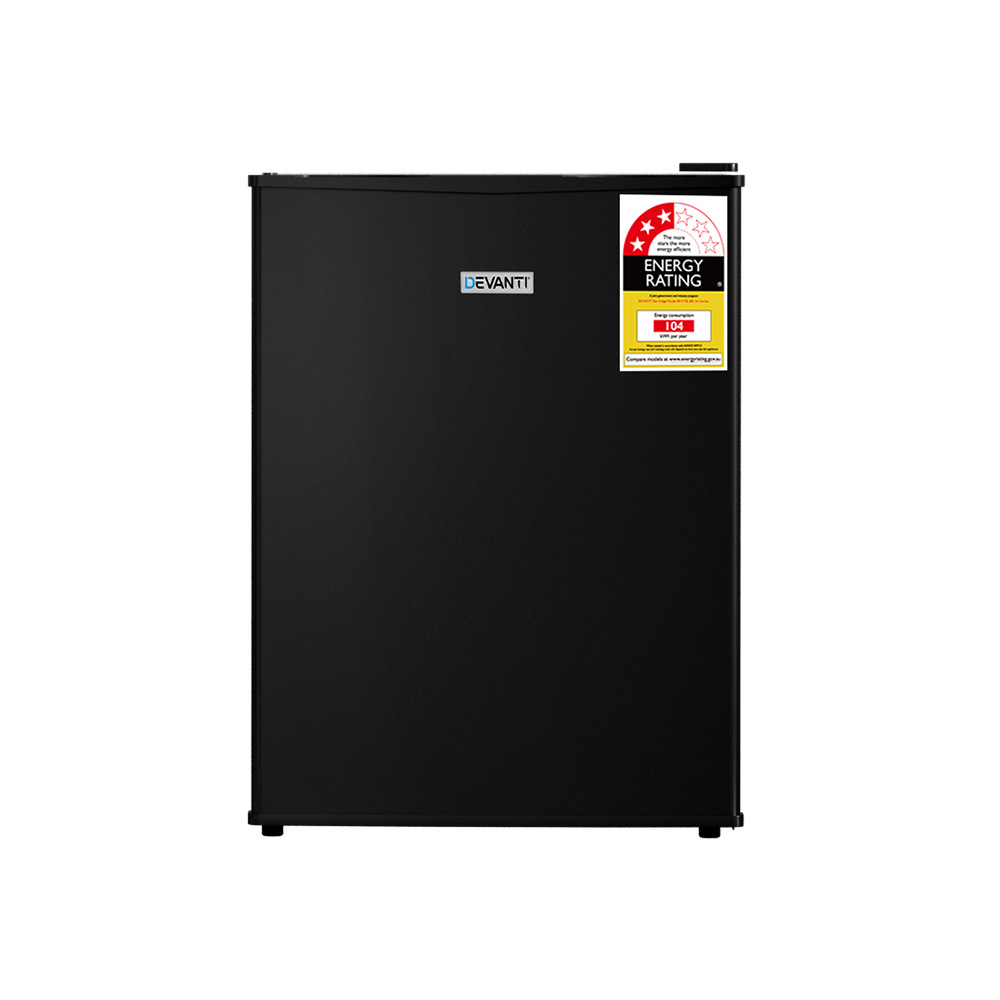 Devanti 70L Bar Fridge Black — image 3