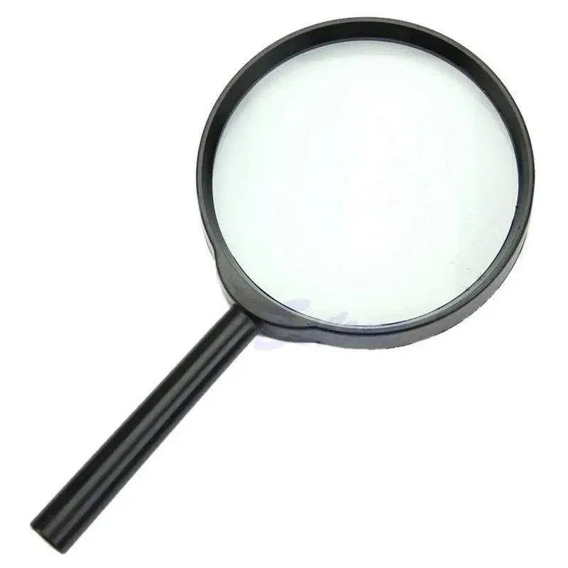 10cm Handheld Magnifying Glass Loupe for Optimal Reading Clarity — image 2