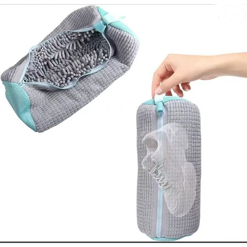 Shoe Washing Machine Bag Laundry Shoe Bags for Washing Machine, 2Pcs Shoe Washing Bag Shoe Laundry Bag for Washer and Dryer Reusable Shoe Washing Bags