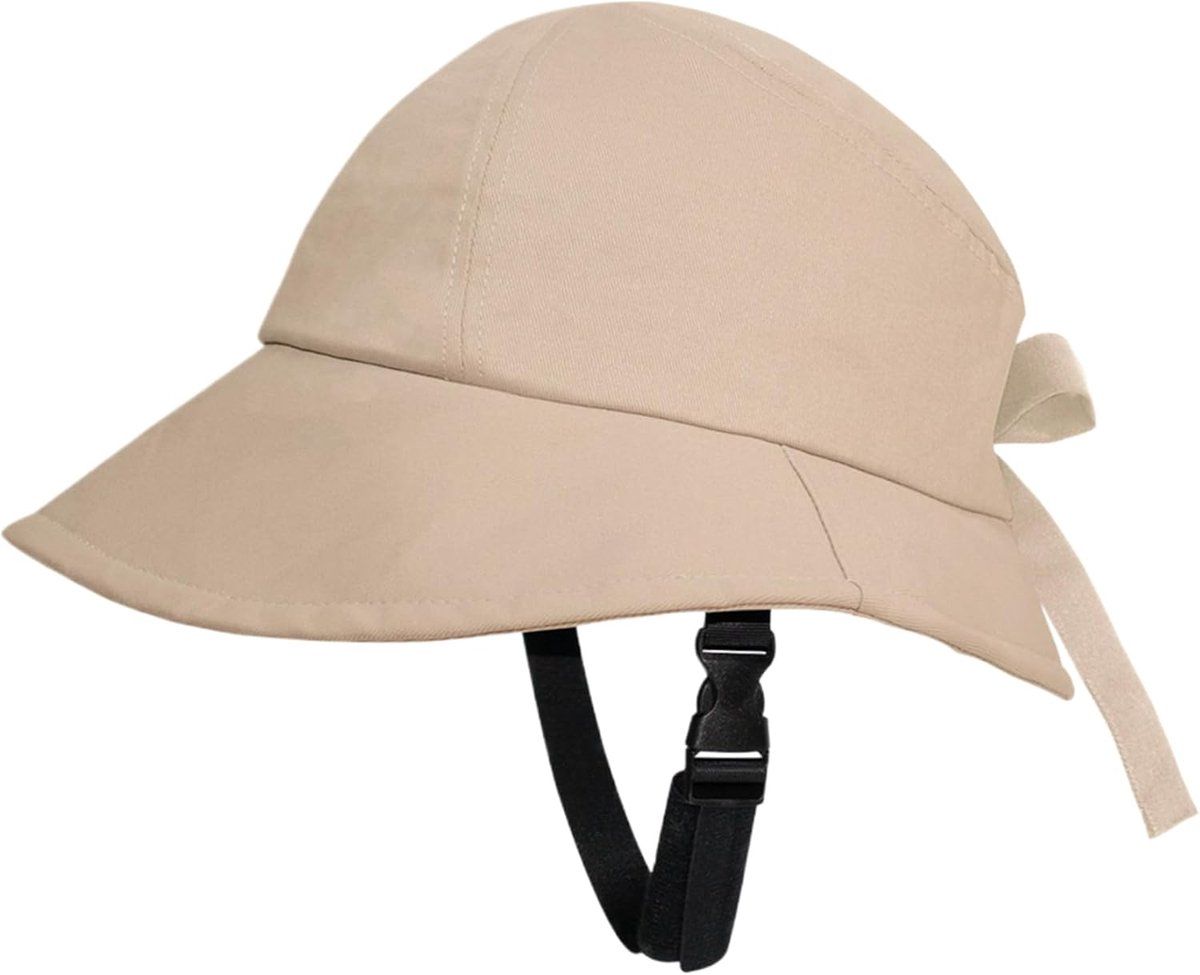 Bicycle helmet with visor, Women's bicycle helmet, Adjustable cycling cap with UV protection, Safe and comfortable sun hat, 60 cm — image 5
