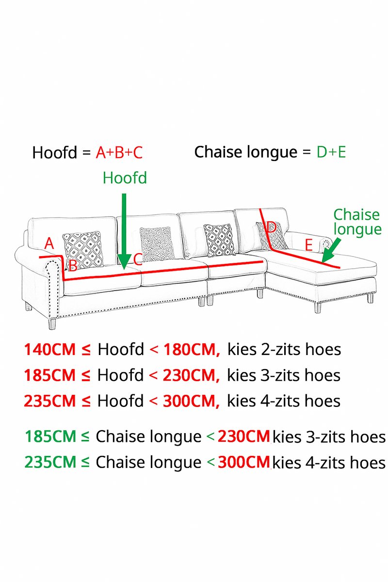 Waterproof sofa cover - Grass green jacquard leaf pattern - For single sofa (90-140 cm) — image 5