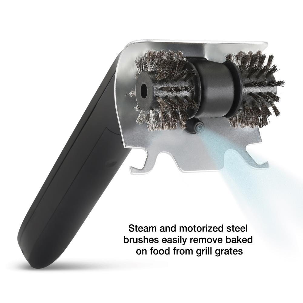 Powerful Electric Steam Grill Brush with Built-in Scraper - Deep Clean for All BBQ Grates — image 4