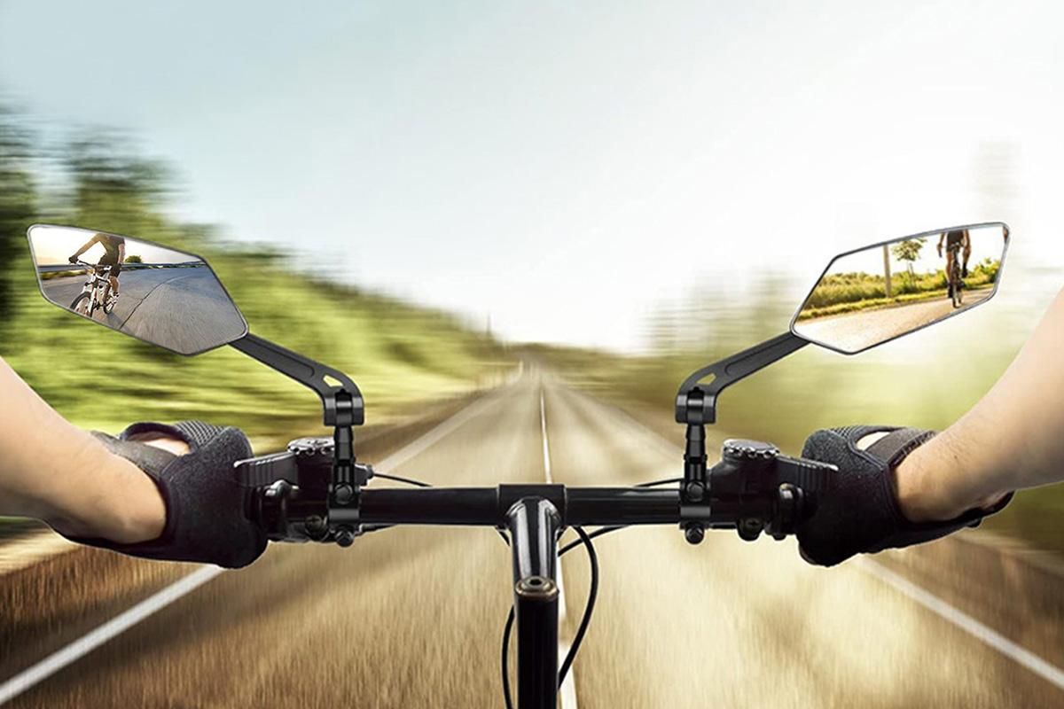 Mountain Bike Rearview Mirror Adjustable Rotatable Handlebar Bicycle Mirror โ image 6
