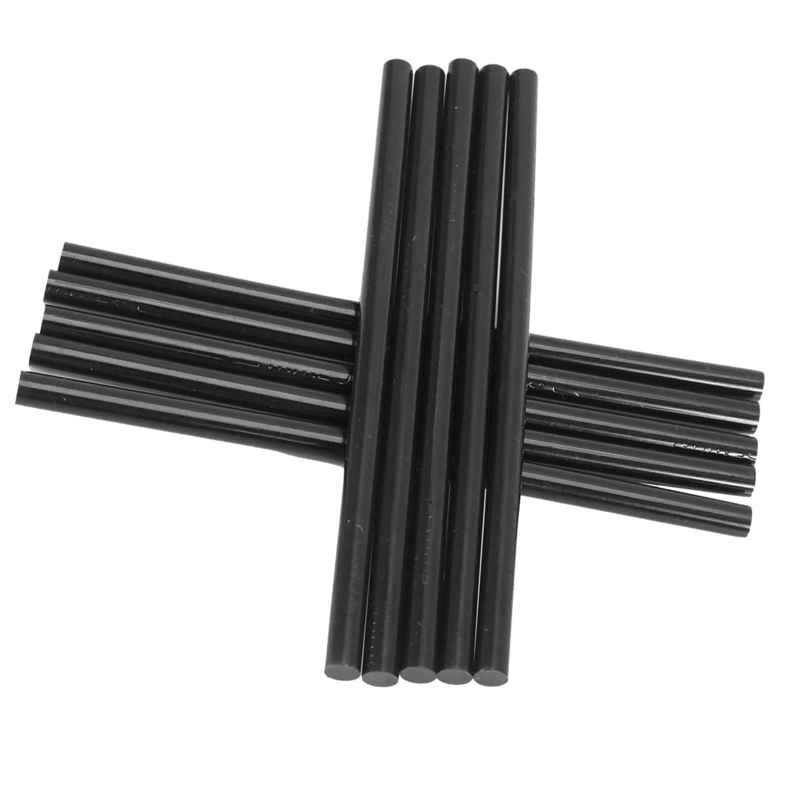 10pcs set 7 * 150mm Colorful Hot Melt Glue Adhesive Sticks for 20W Small Power Gun Black — image 6