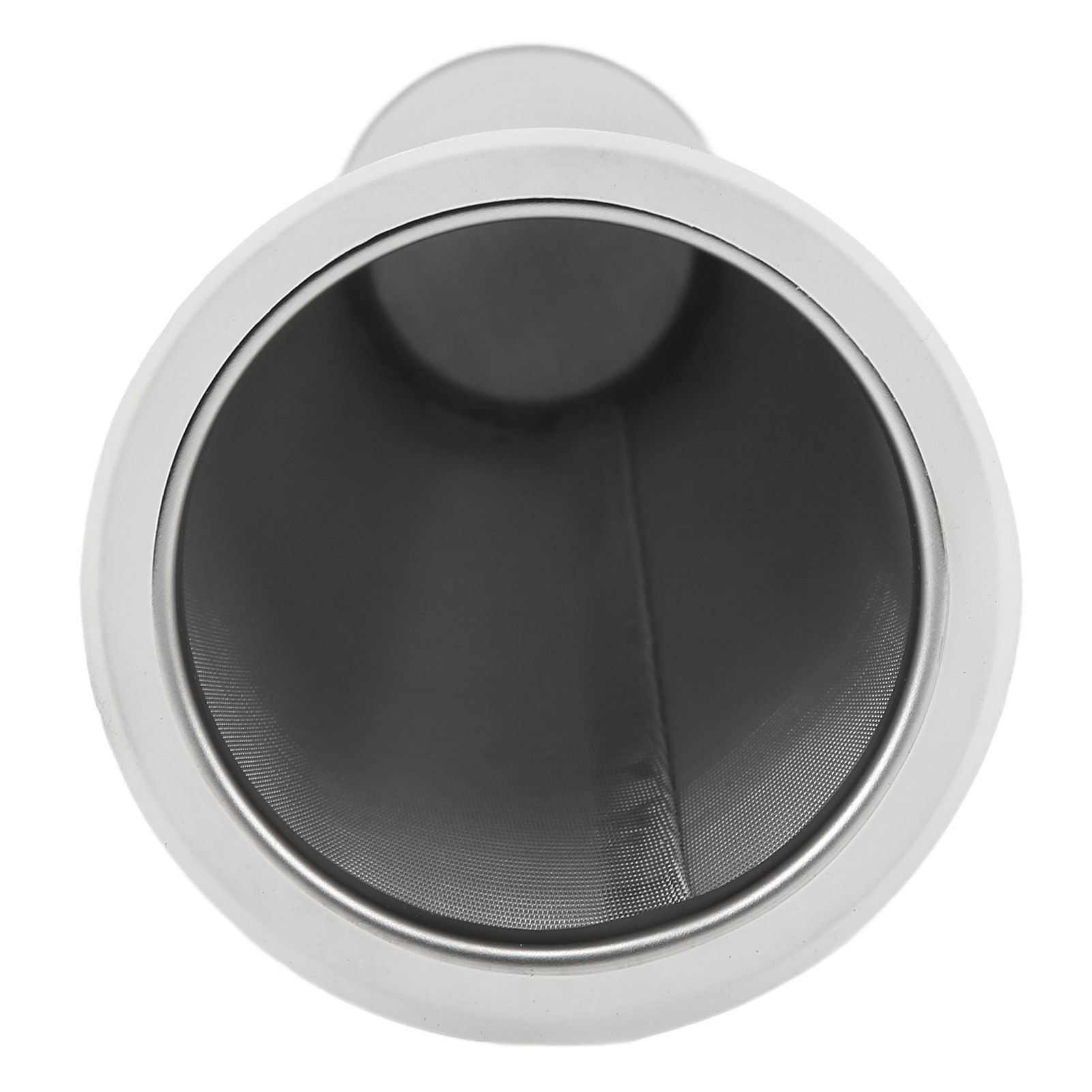 304 Stainless Steel Cold Brew Coffee Filter Cone Mesh with White Rubber Circle Coffee Brew Infuser for Fruit Drink 8x21cm/3.1x8.2in โ image 4