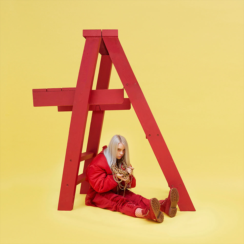 Billie Eilish - Don't Smile At Me & Crosley Record Storage Display Stand — image 4