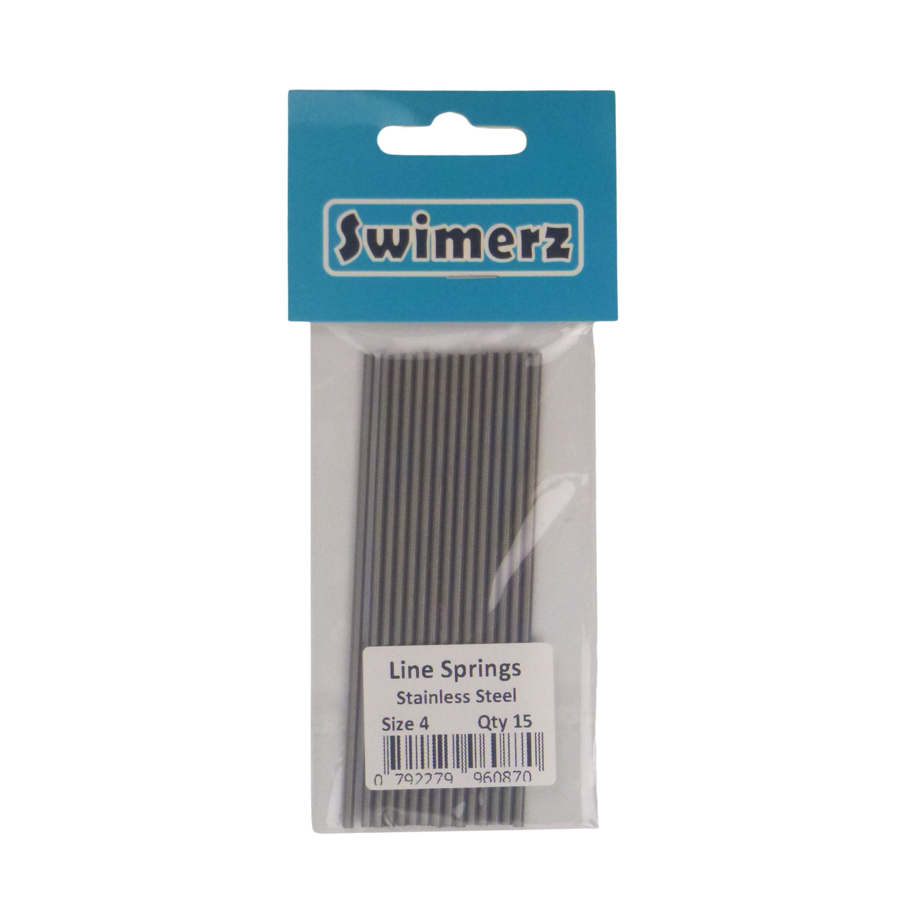 Swimerz Stainless Steel Fishing Line Springs, Size 4, 10cmL, 1.9mmID, 2.5mmOD โ image 2