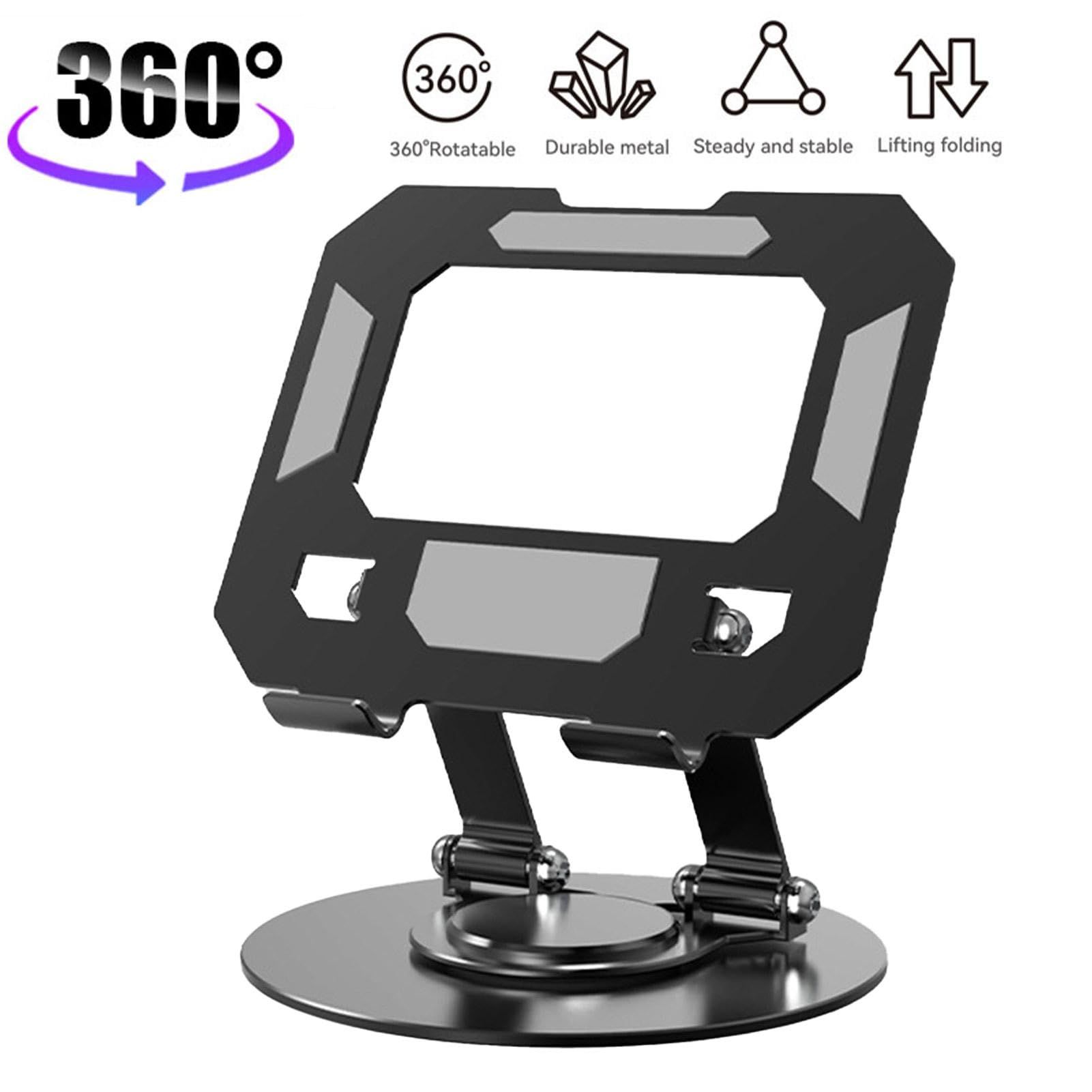 Tablet Stand, Adjustable Thick Phone Case Stand Compatible with All Mobile Phone Traveling Swivel Tablet Holder Lifting โ image 3