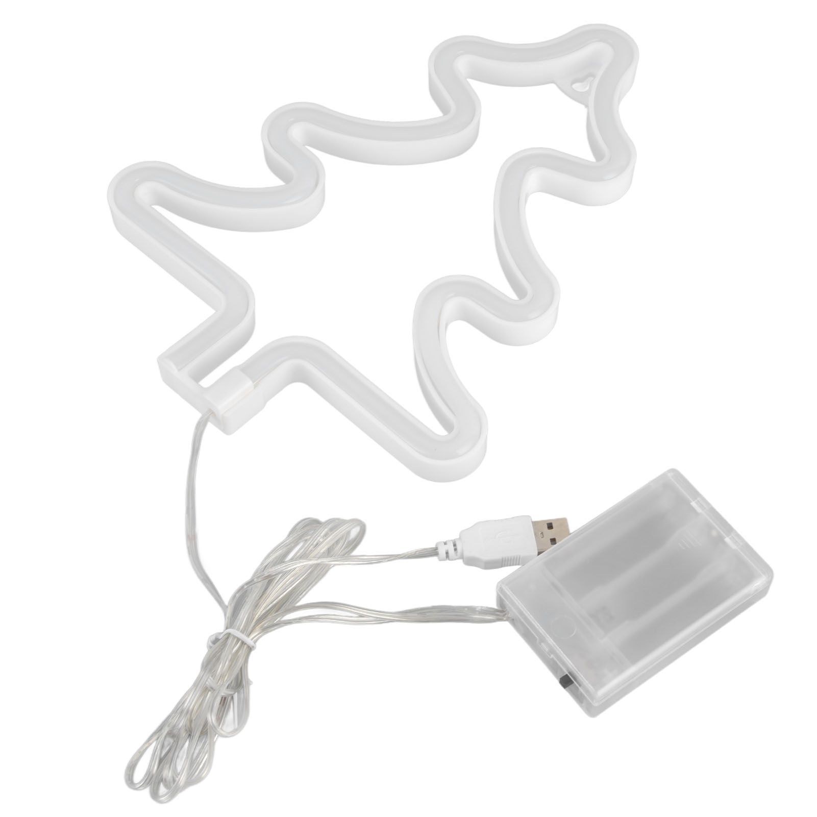 Led Light Sign Green Christmas Trees Safe Stable Unique Shape Wide Application Neon Light for Bedroom Bar Party — image 2