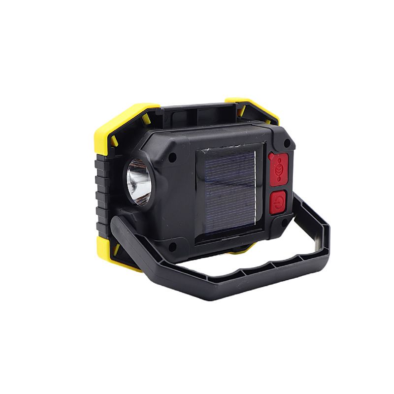 Searchlight Outdoor Portable Flashlight Emergency Solar USB Charging Floodlight Convenient & Flexibility Durable and Long lasting — image 3