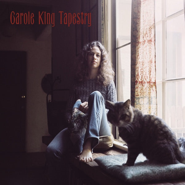 Carole King Tapestry Vinyl Album & Crosley Record Storage Display Stand — image 2