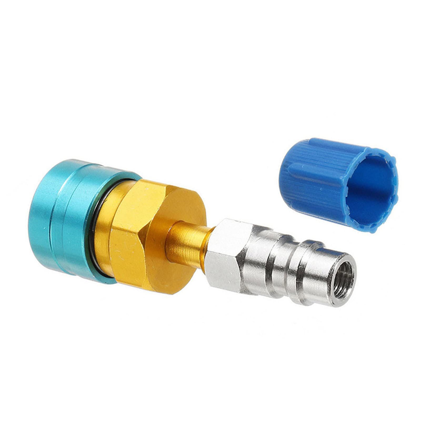 R1234YF to R134A Low Side Quick Coupler, R12 to R134A Hose Adapter Fitting Connector for Car Air-Conditioning AC Charging โ image 5