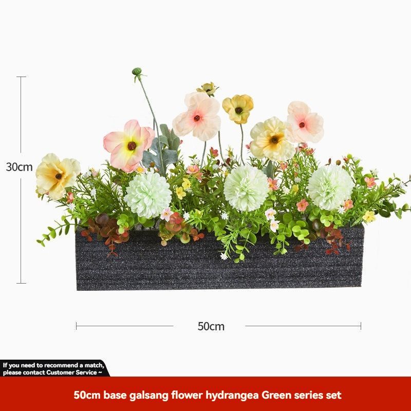 faux potted plant, sunflower, wooden box, home decor, Australia, living room decoration, tabletop decoration, no maintenance plant, realistic artificial โ image 4