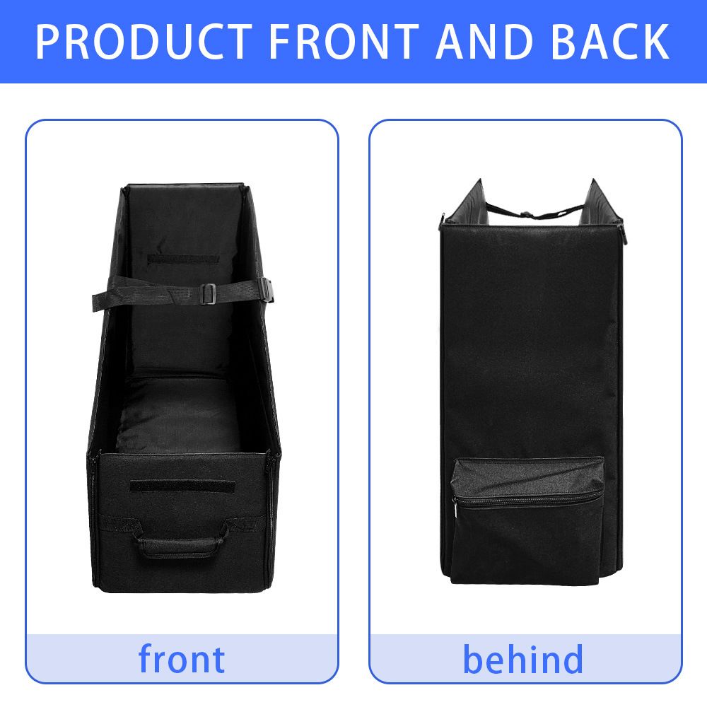 Folding Bicycle Storage Box Car Trunk Storage Box Foldable Bike Storage Container,29 x 58 cm โ image 2