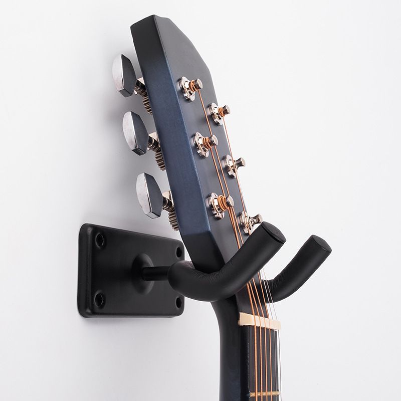 Guitar Wall Mount, Guitar Hanger Metal Square Guitar Wall Hangers Hook Holder Stand Display with Screws for Acoustic Electric โ image 2