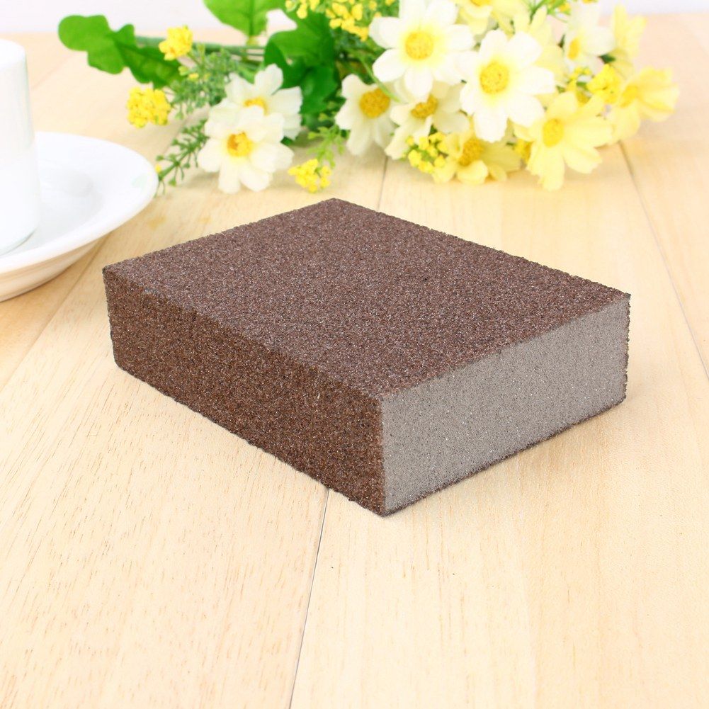Portable Carborundum Magic Sponge Brush Eraser Kitchen Bathroom Washing Cleaning Sponge — image 5