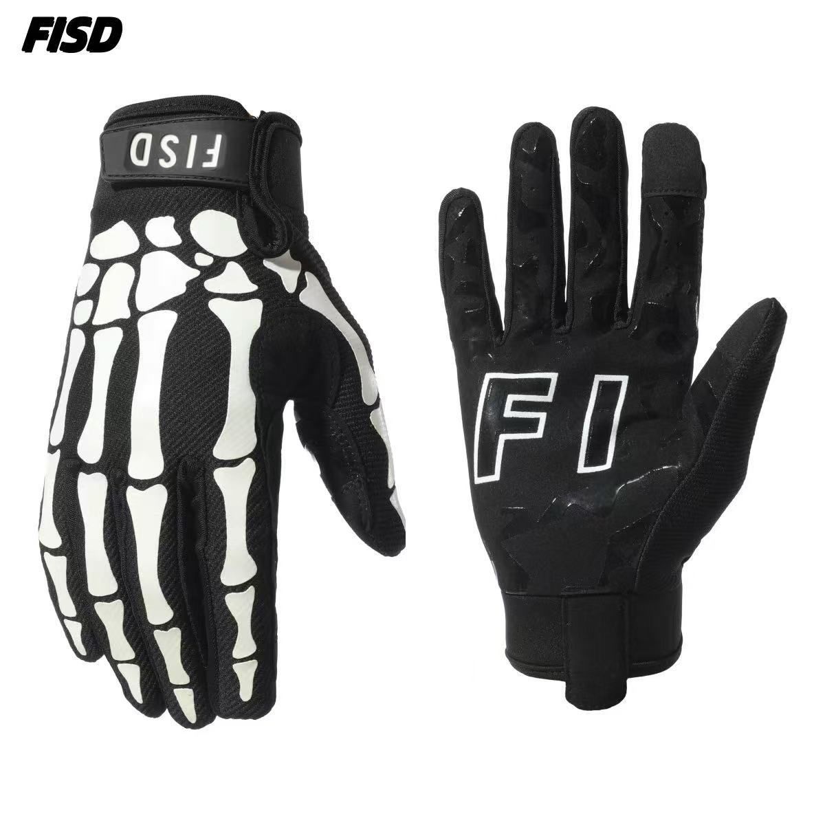 FISD Bicycle Gloves Touchscreen Breathable. black xxl