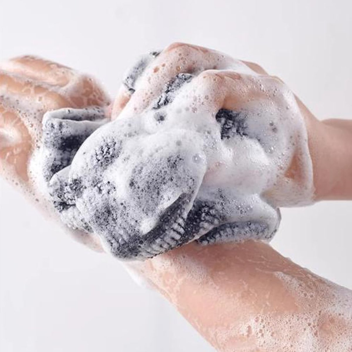 Back Scrubber Set | 2-Piece Exfoliating Shower Towel | Extra Long Exfoliating Washcloth for Men and Women - Scrub Cloth for Body Cleansing and Massage — image 3