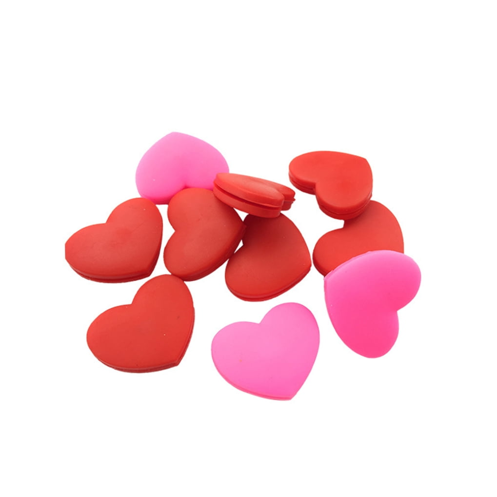 Worgeous Tennis Racket Vibration Dampeners Heart Shape Shock Absorbers for Tennis Use Assorted of — image 4