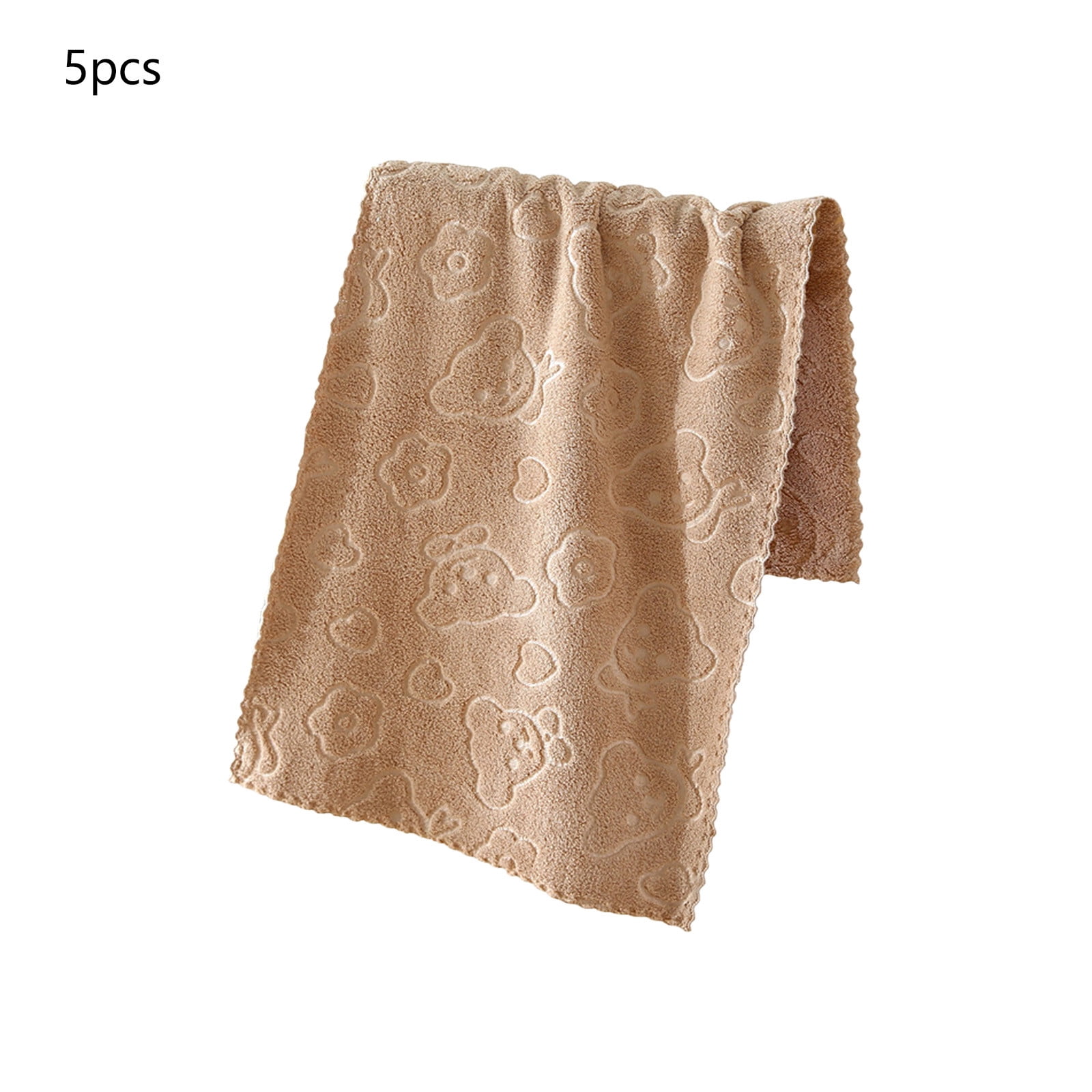 5Pcs Bathroom Hand Towels, 14x30" 600 GSM 100% Cotton - Ultra Soft & Highly Absorbent Face Towels, Hotel Spa Quality by 01_Best Seller 2026_Premium Edition β image 3