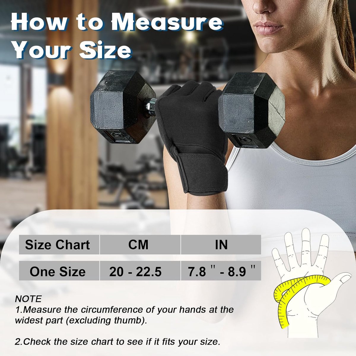 Fitness Gloves - Sports Gloves - Fingerless Gloves - Running Gloves - Unisex - Breathable and comfortable - With wrist support - Suitable for weightlifting — image 2