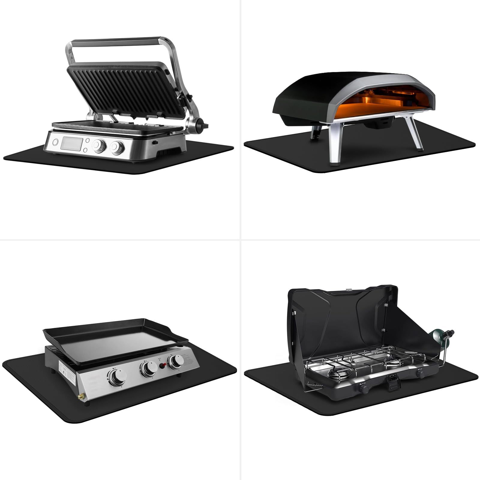 Fireproof & Waterproof Under BBQ Mat, Protect Your Prep Table and Outdoor Grill Table - Heat Resistant Grill Table Mat — image 5