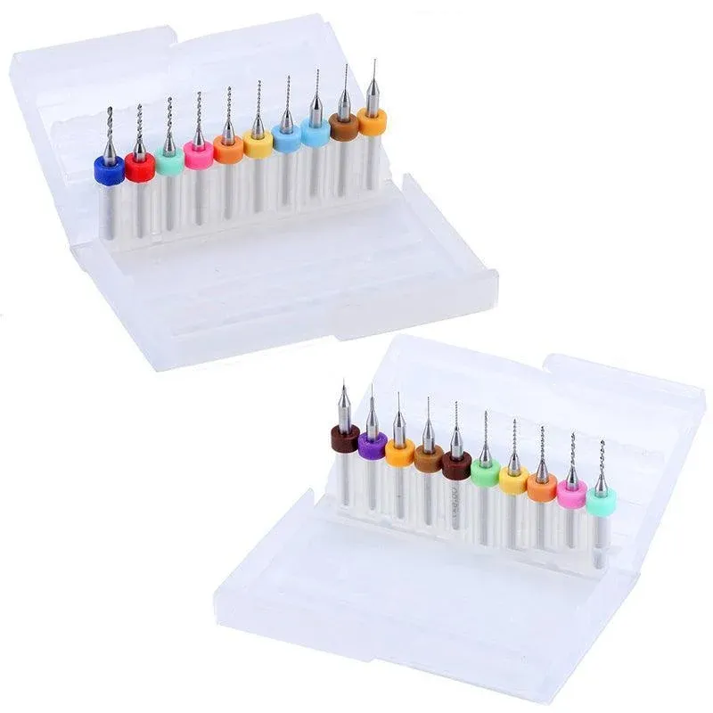 10X Tungsten Steel Micro Drill Bits 0.1-1.2mm for Rotary Tool - 0.1-1MM — image 3