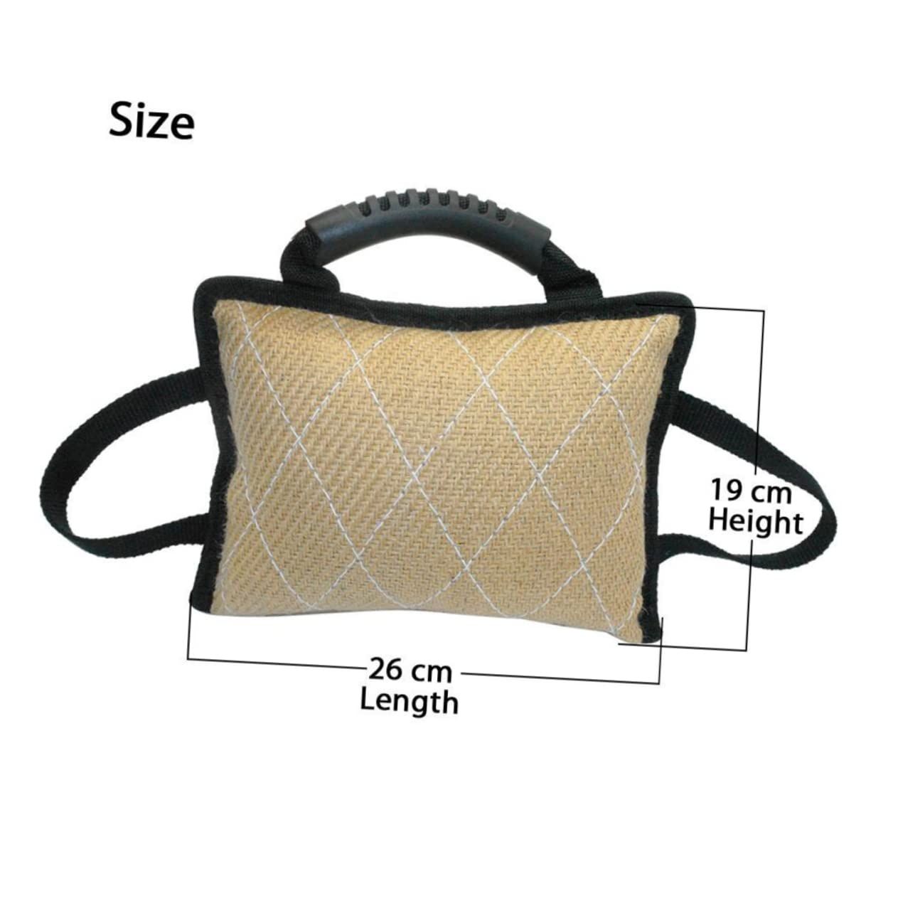 Puppy Safe Biting Pad Training Pillow Dog Toys for Puppies Doggie Toys Dog Pillow Toys for Dogs Small Bite Pillow Dog Training — image 3