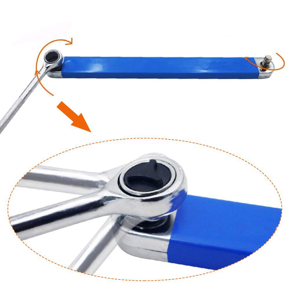 Offset Extension Wrench, Offset Extension Wrench Set, Multifunctional Torque Wrench With Drive Adapters for Tight Space Work Tools — image 4