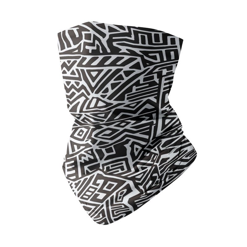 5pc UV Face Shield | Multipurpose Neck Gaiter for Adults Headwear Head Wrap Face Scarf Mask Neck Warmer for Sports — image 4