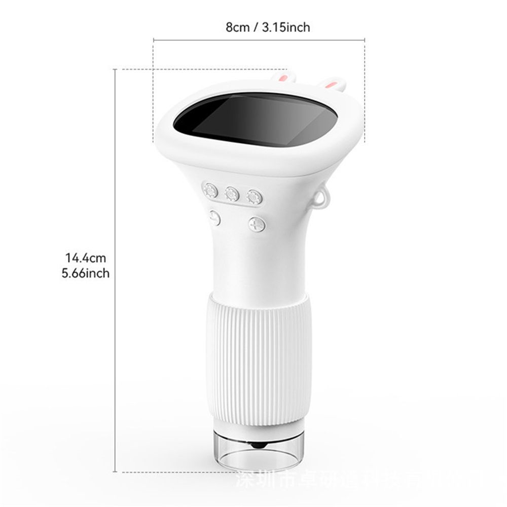 Microscope for Kids, 2" IPS Screen 1000X Handheld Digital Microscopes HD Pocket Portable Mini USB Microscope Camera, PC Compatible, Science Edu Fun Birthday