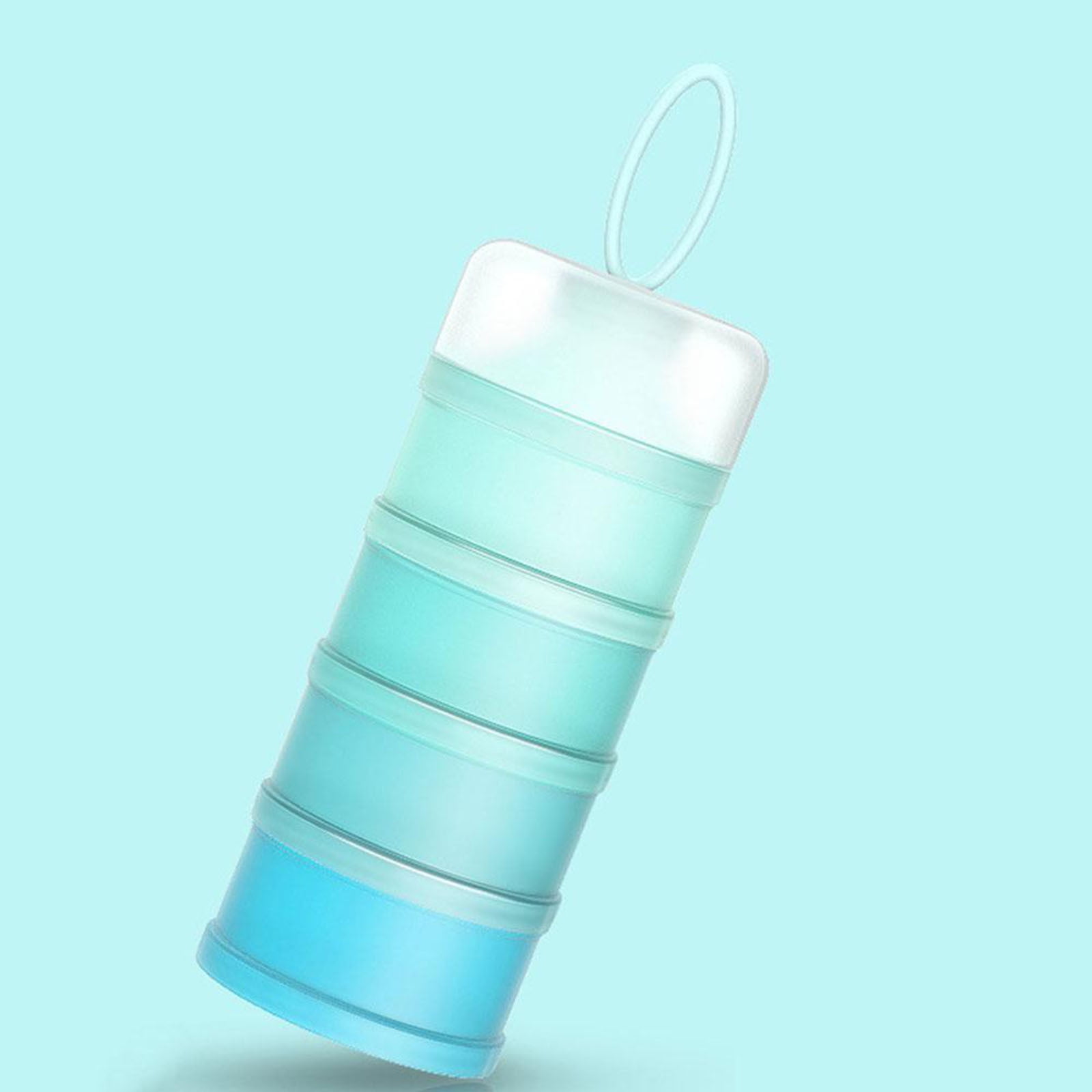 Home Decoration, Milk Powder Box, Milk Food Formulas Storage Containers Bottle Dispensers Baby 4 Decoration & Hangs Blue โ image 3